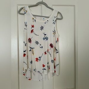 Old Navy Floral Tank Top